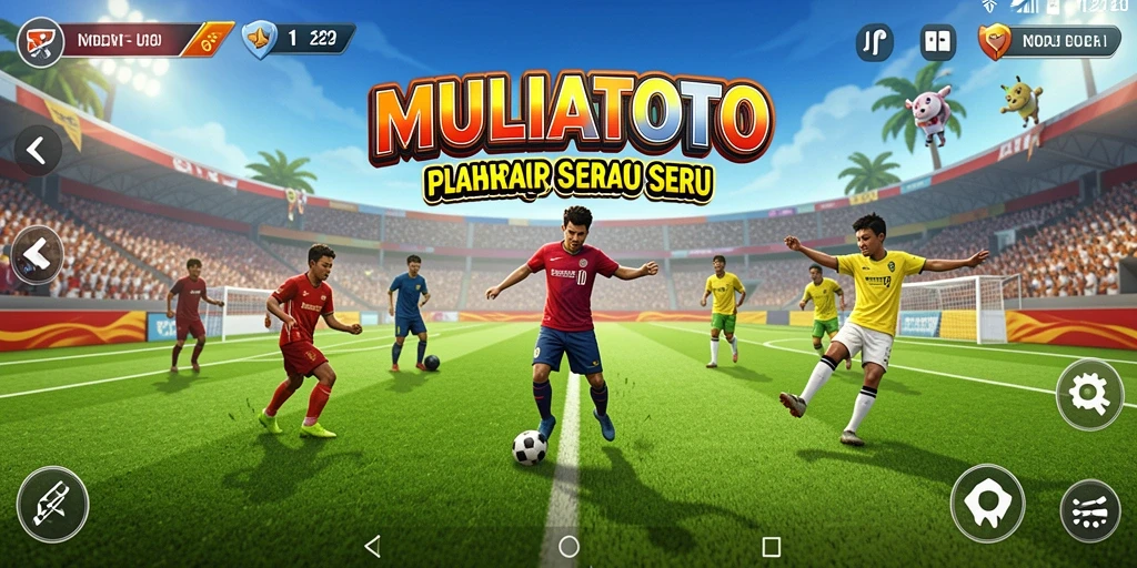 Tampilan menarik dari gameplay MULIATOTO yang menampilkan berbagai olahraga.