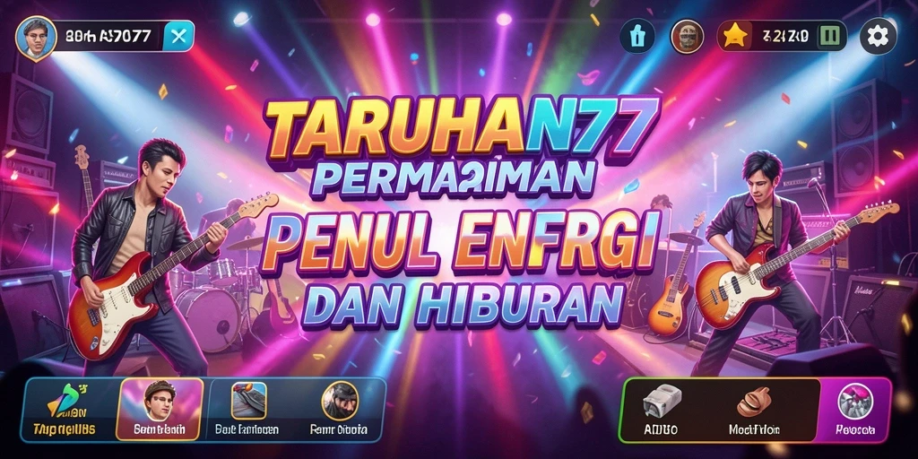 TARUHAN77 menawarkan gameplay musik yang menarik dan penuh warna.